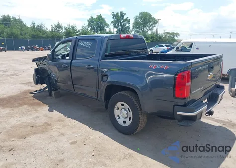 2020 Chevrolet Colorado 4Wd Short Box Wt from USA, damaged, VIN 1GCGTBEN5L1147550
